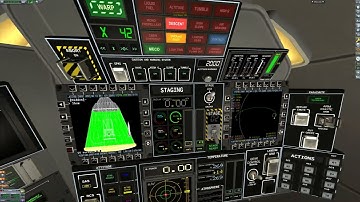 Kerbal Space Program - IVA landing on mun and go back to kerbin