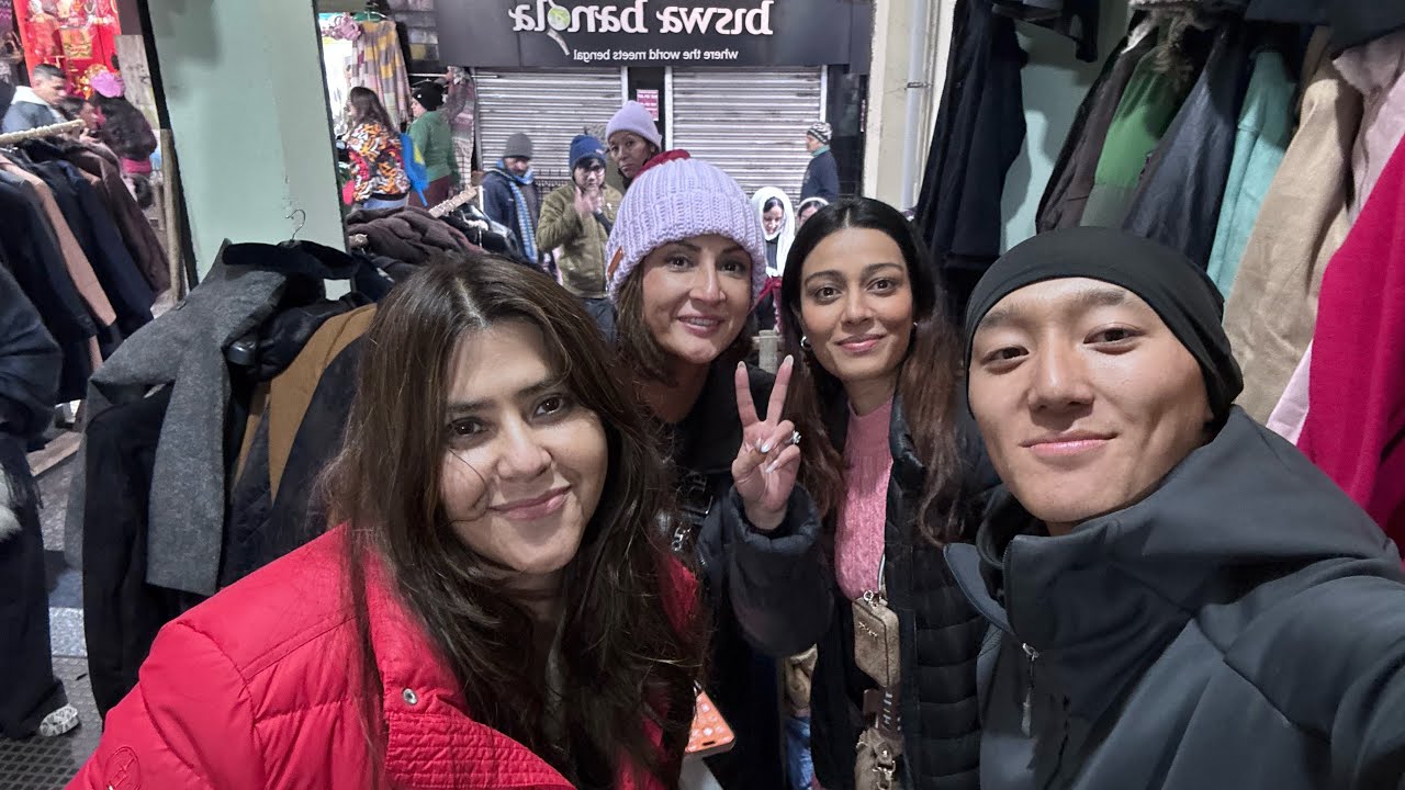 Ekta kappor famous bollywood n t v serial director visi in w w h vintage store@shangrila bought2jkts