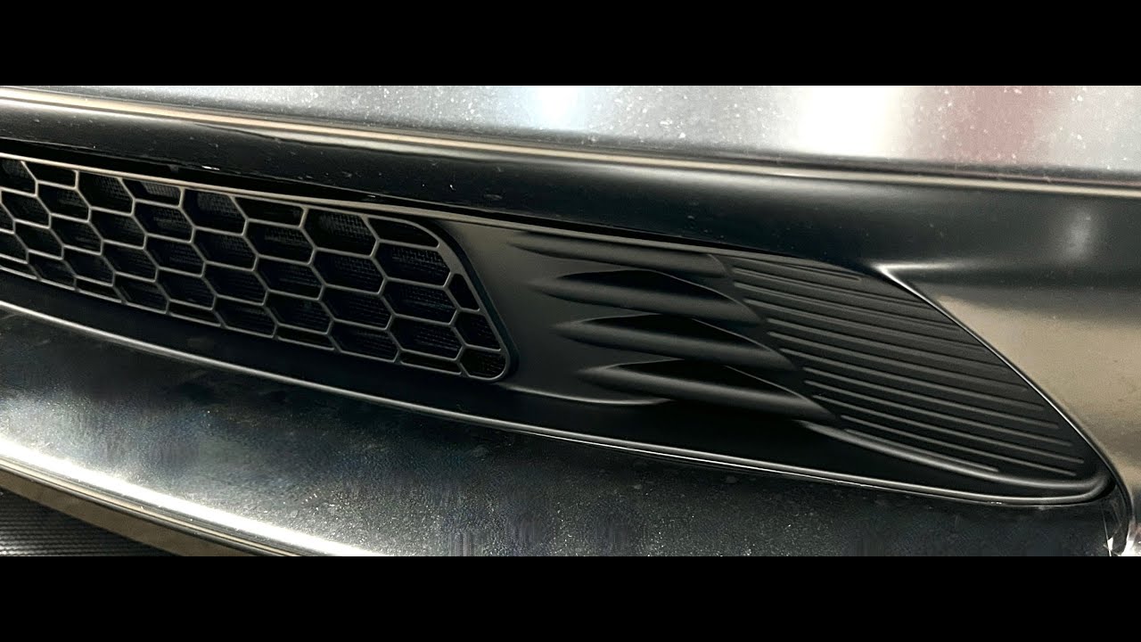 How to remove Front Grille Mesh from Tesla Model Y 