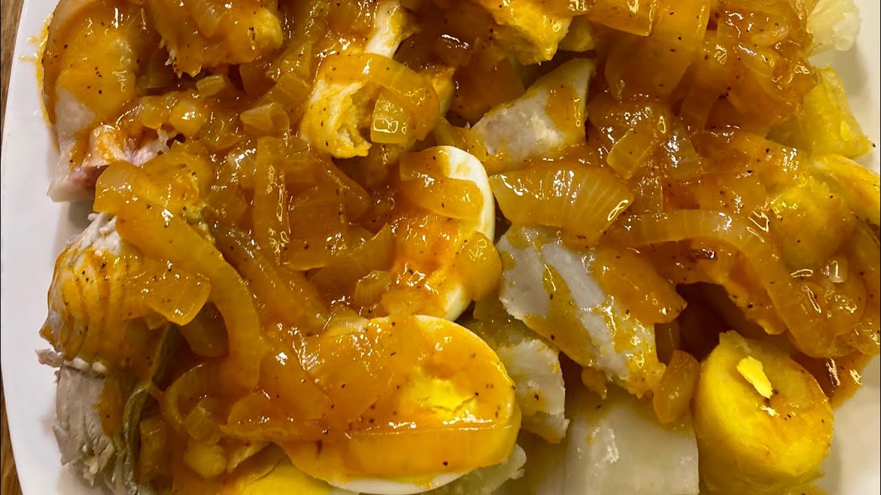 Belizean boil up with that special sauce!