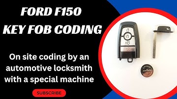 Ford F150 Key Fob Coding - How to Program a Ford F150 Key Fob with a Special Machine (Locksmith)