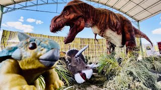 PARQUE DE DINOSAURIOS SÚPER MEGA GENIALES!!! VISITAMOS UN PARQUE DE DINOSAURIOS CON BUMPY!!!