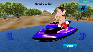 Ganesh speed boat race 3d android game play screenshot 4