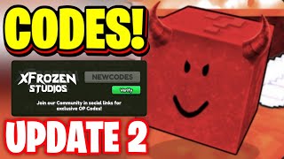 *NEW* ALL WORKING DEVIL UPDATE 2 CODES FOR BE A LUCKY BLOCK! ROBLOX BE A LUCKY BLOCK CODES