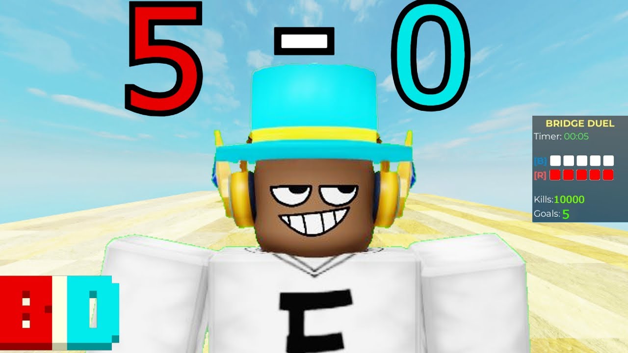 Roblox Bridge Duel But If My Opponent Score I LOSE..
