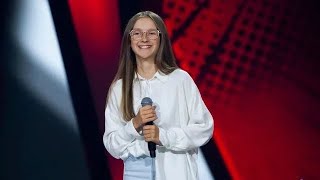 Julia Kuś - „Gołębi song” - Przesłuchania w ciemno - The Voice Kids Poland 6