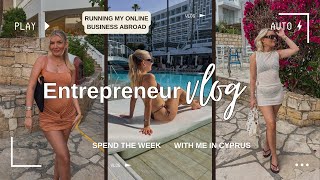 RUNNING MY BUSINESS IN CYPRUS | OVERNIGHT SUCCESS EP.1 | TRAVEL VLOG, CONTENT CREATION & SOFT LIFE screenshot 2