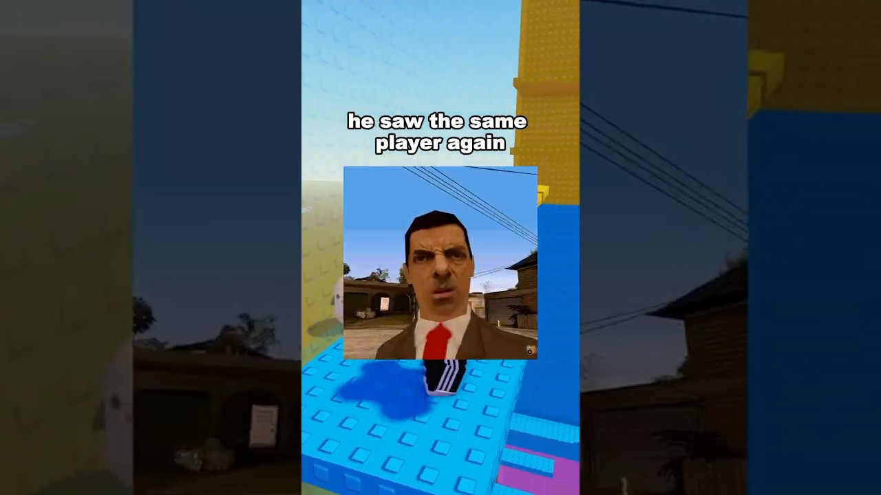 If you keep seeing the same player in every Roblox game, leave immediately