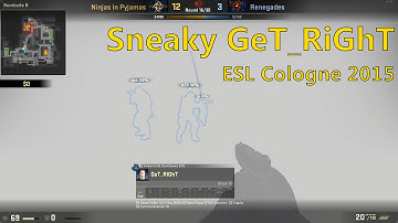ESL One Cologne 2015: GeT_RiGhT jumped over in Smoke, backstabs Renegade