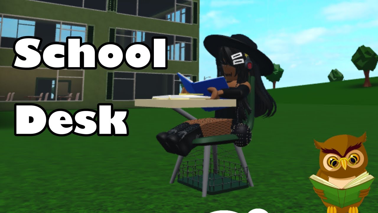 School Desk! Bloxburg YouTube