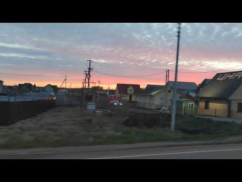 закат очень красивый