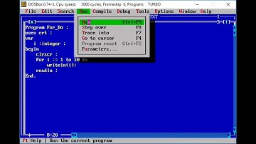 Program Struktur Kendali Perulangan For .. Do -UAS Logika dan Algoritma
