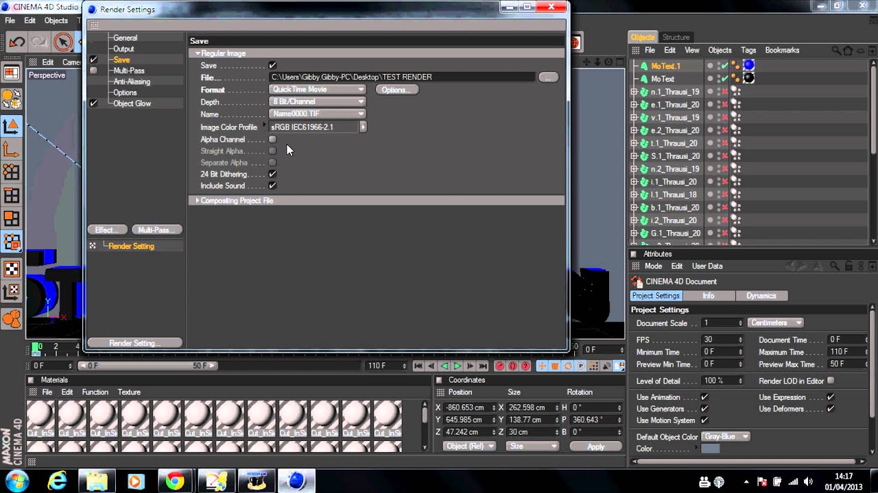 Best Render Settings For Cinema I 4D - YouTube