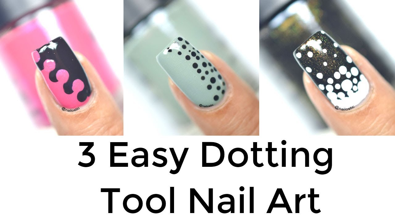 easy way to do nail art at home