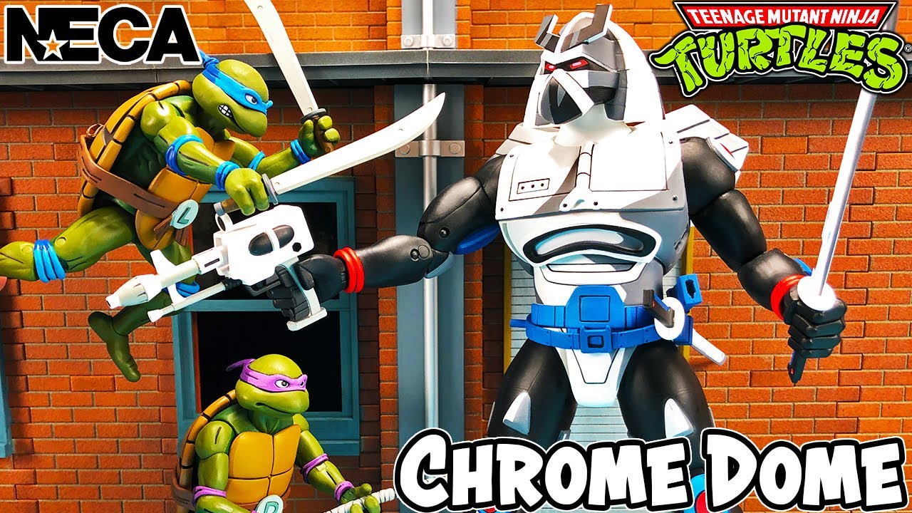 TMNT クロームドーム　NECA Chrome Dome タートルズ Amazon.co.jp: Neca ティーンエイジ・ミュータント・ニンジャ