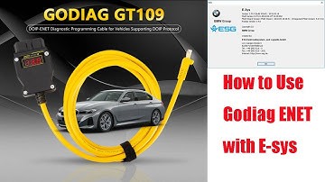 How to Use GODIAG GT109 ENET cable with BMW E-sys -OBDII365