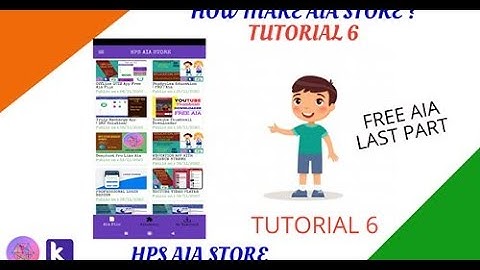 Aia Store Making // Tutorial 6 // Last Tutorial //  Free Aia File..... #appkoder #kartikparmar