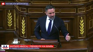 🇪🇸 VOX | Santiago Abascal blasts whining socialist Pedro Sánchez at the Congress (May 22, 2024)