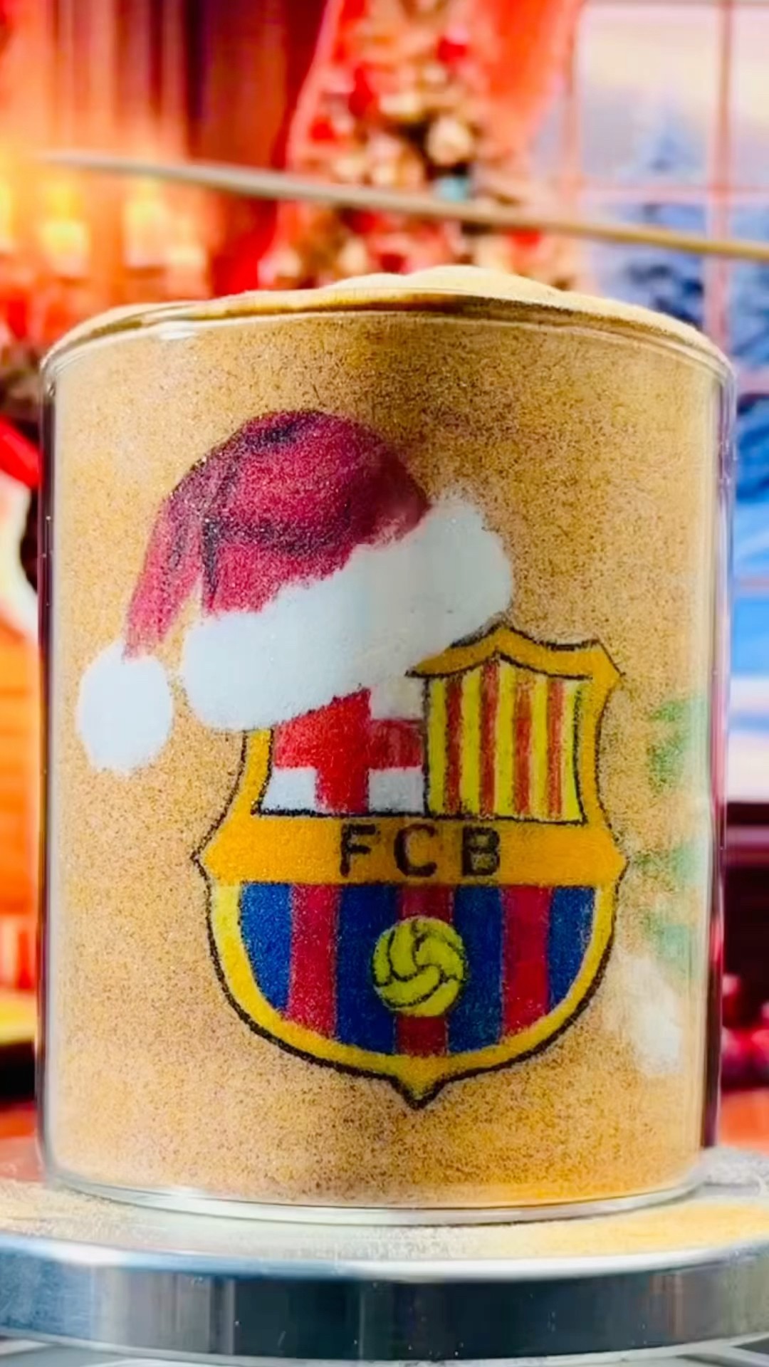 So this is Christmas ? IG: @ fallinginsand ⏳#fcbarcelona #shorts