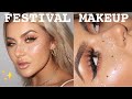 FESTIVAL MAKEUP TUTORIAL - GLITTER FRECKLES | JAMIE GENEVIEVE