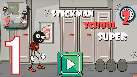 Stickman School Escape 2 - Gameplay Walkthrough ,All Stars, All Routes, All Levels ( iOS , Android )
