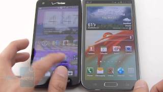 HTC DROID DNA vs Samsung Galaxy Note II screenshot 5