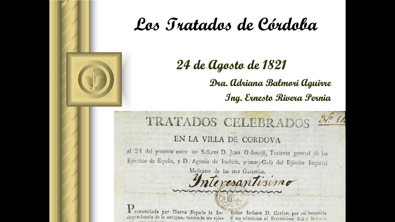 Tratados de Córdoba-24 de agosto de 1821
