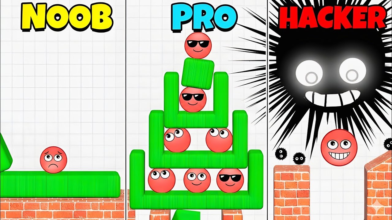 Hide Ball - Gameplay Walkthrough - All Levels (iOS, Android) 