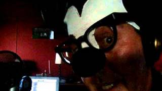 Behind the scenes LAYING DOWN MY RAP-A-DOODLE!!