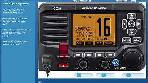 How to send a DSC Distress Alert