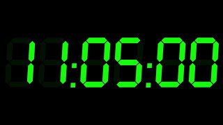 665 MINUTES ( 11:05 hours  ) countdown digital timer with alarm sound