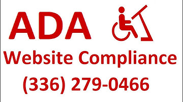 Does a website have to be ADA compliant?