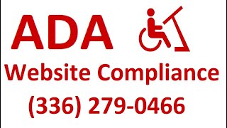 Does a website have to be ADA compliant