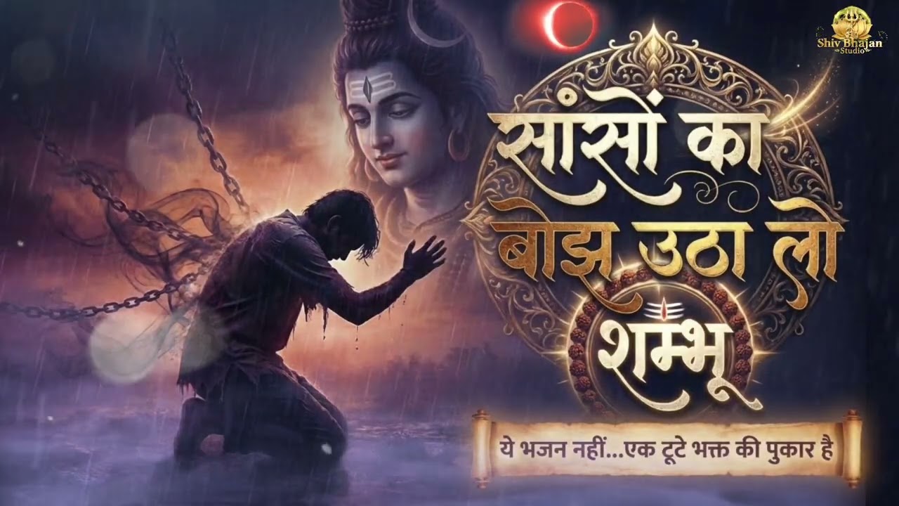 ये भजन नहीं… एक टूटी आत्मा की आखिरी पुकार है 😭 | सांसों का बोझ उठा लो | Heart Touching Shiv Bhajan