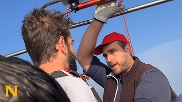 Pilot Stops Skydiver Jumping From Hot Air Balloon - "We would have all died"