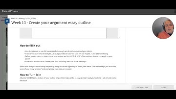 ENG 101 Week 13 Video Overview