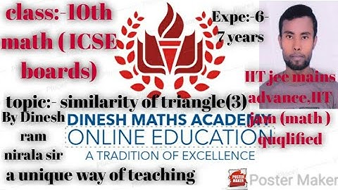 ICSE CLASS 10th  GEOMETRIC SERIES Ex:-9.4 BY DINESH RAM NIRALA SIR