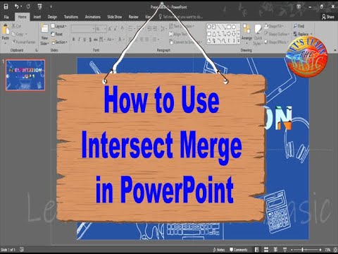 19 How to Use Intersect Merge in PowerPoint - YouTube