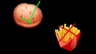КАРТОФЕЛЬ (ОБЫЧНЫЙ) ПОЛЕЗНЕЕ, ЧЕМ КАРТОФЕЛЬ ФРИ! - Почему? КАРТОФЕЛЬ (ОБЫЧНЫЙ) ПОЛЕЗНЕЕ, ЧЕМ КАРТОФЕЛЬ ФРИ! - Почему?