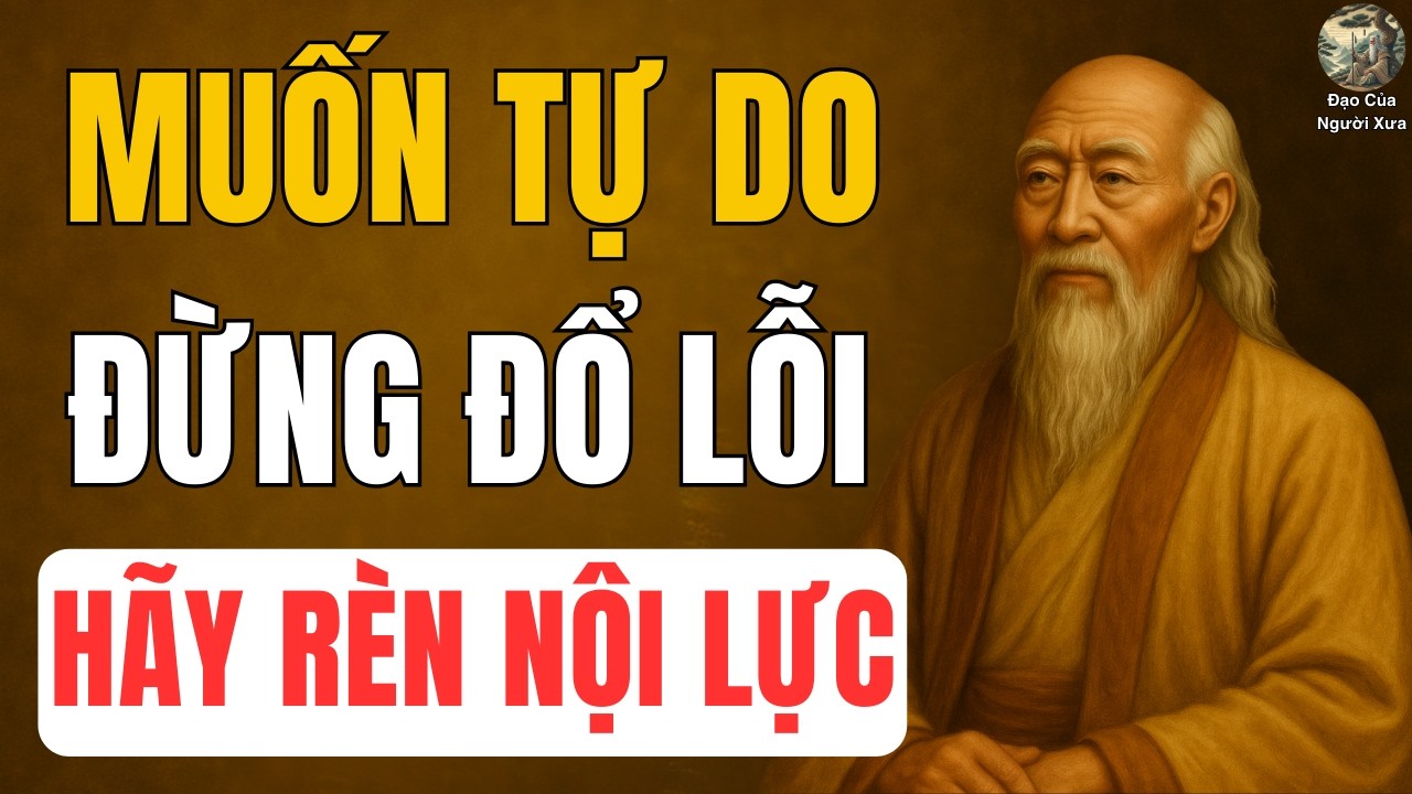 CỔ NHÂN DẠY: Muốn Không Bị Trói, Trước Hết Phải Mạnh Từ Bên Trong