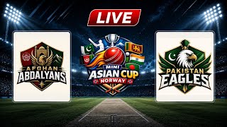 Afghan Abdalyans vs Pakistan Eagles (Match 6) Mini T20 Cricket Asian Cup Norway screenshot 2