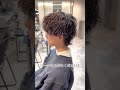 マッシュウルフに【ツイストスパイラルパーマ】かけると大変身！イメチェン大成功確定です！　#Shorts