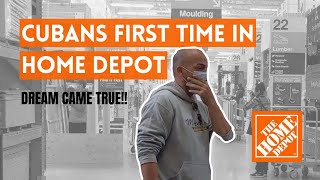 Cuban Goes to Home Depot for FIRST TIME  DREAM CAME TRUE!