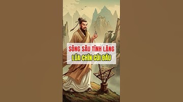 Sông sâu tĩnh lặng, lúa chín cúi đầu  #baihocthanhcong #baihoccuocsong #caonhanchiday  #trietlysong