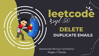 196  Delete Duplicate Emails | LEETCODE SQL 50 | INTERVIEW SQL QUESTION