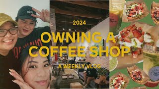 OWNING A CAFE | Barista to owner journey, what owners look for in a barista, latte art practice ☕✨