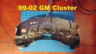 99 to 02 GM Cluster Repair