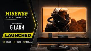 Hisense Xplorer X1 Pro Laser TV Launched With Foldable Screen - Explained All Spec, Features & More
