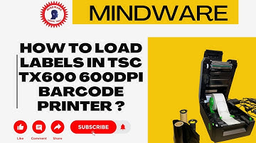 How to Load Labels in TSC TX600 600dpi Barcode Printer | Best Prices for TSC Printer | Mindware