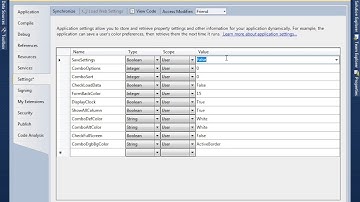 VB.NET - How to Read Change Persist User Settings Using My.Settings (Part 7)